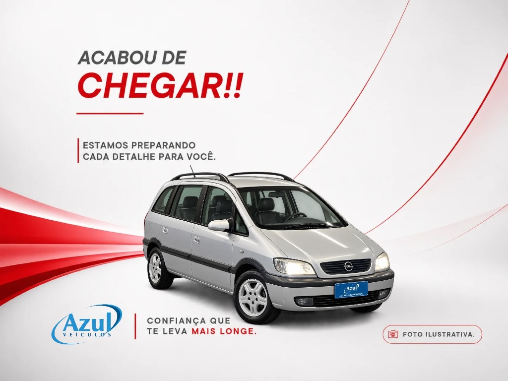 CHEVROLET ZAFIRA 2.0 MPFI CD 16V GASOLINA 4P MANUAL