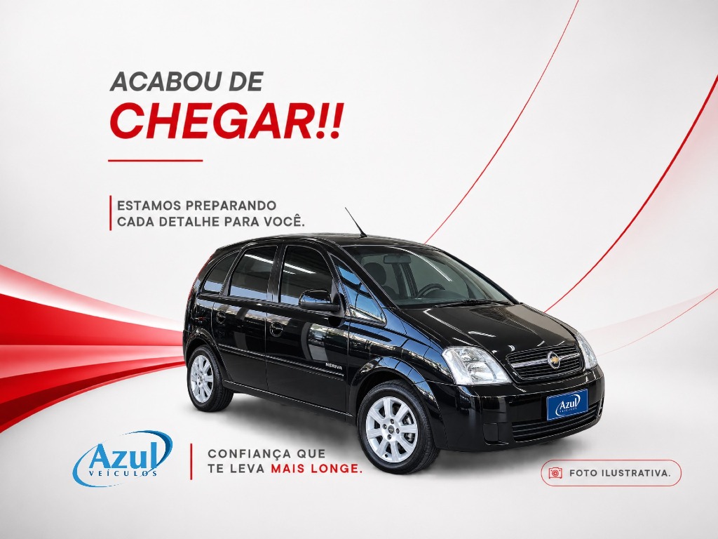 CHEVROLET MERIVA 1.8 MPFI PREMIUM 8V FLEX 4P AUTOMATIZADO