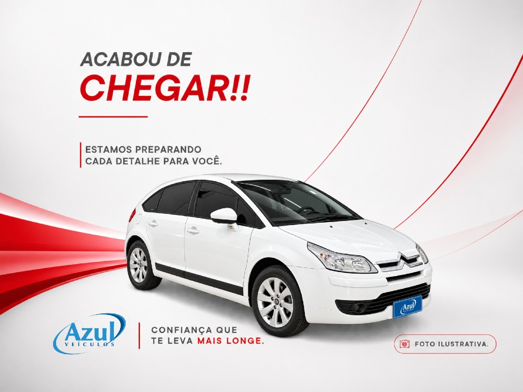CITROEN C4 1.6 GLX 16V FLEX 4P MANUAL