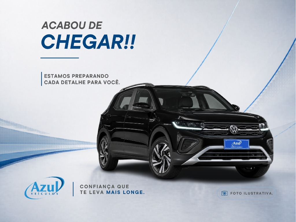 VOLKSWAGEN T-CROSS 1.0 200 TSI TOTAL FLEX COMFORTLINE AUTOMÁTICO
