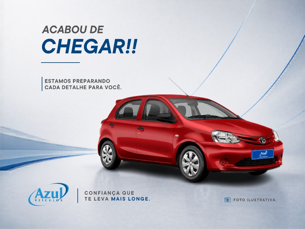 TOYOTA ETIOS 1.3 X 16V FLEX 4P MANUAL