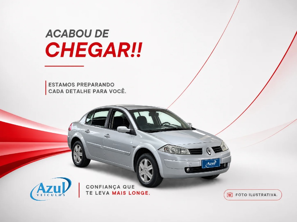 RENAULT MEGANE 1.6 DYNAMIQUE 16V FLEX 4P MANUAL
